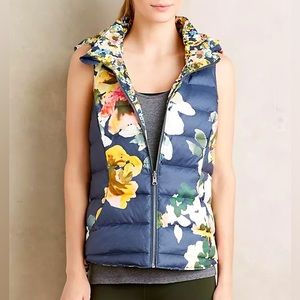 Aquaflora Reversible Anthropologie Vest